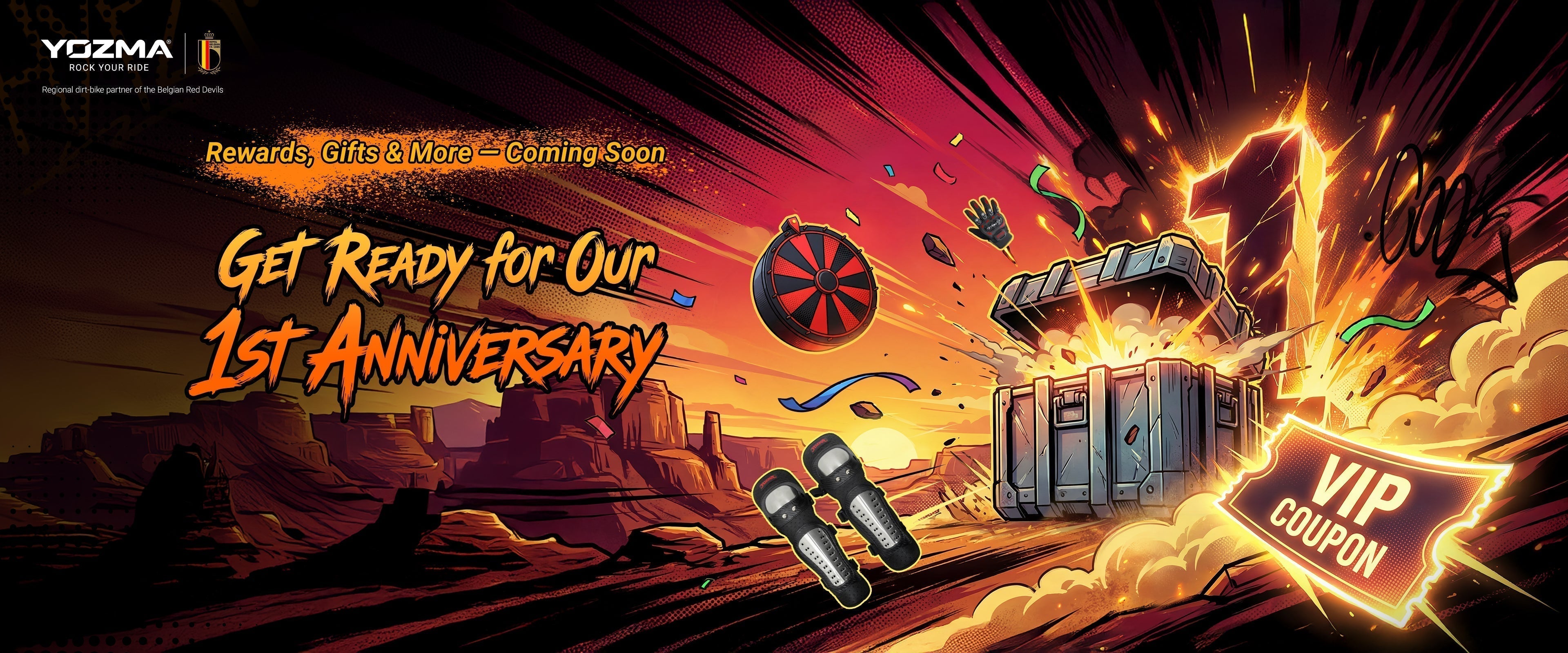 Celebrate Yozma 1st Anniversary: Spin, Win, and Ride